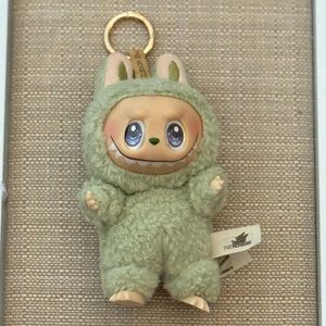 Cute Green Grape Keychain Labubu